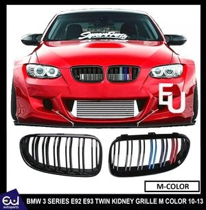RBMW3SERIESE92E9310-2013LCIKIDNEYGRILLEGRILLBLACKMCOLORDUALLINE