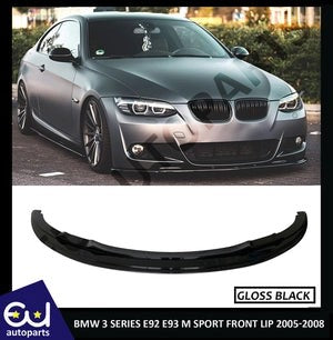 RBMW3SERIESE92E93MSPORTFRONTSPLITTERBUMPERLIPPRE-LCI05-08