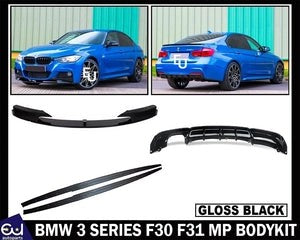 RBMW3SERIESF30F31MPFRONTLIPSPLITTERREARDIFFUSERBODYKITBODYKIT
