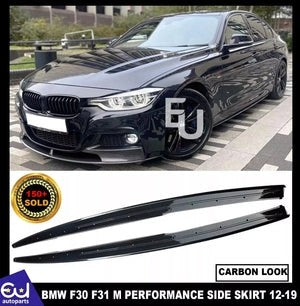RBMW3SERIESF30F31MSPORTSIDESKIRTEXTENSIONCARBONFIBERLOOK2012-19