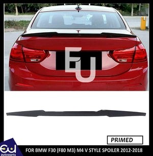 RBMW3SERIESF30F80M3M4VSTYLEREARBOOTSPOILERLIPPRIMEDABSMATERIAL