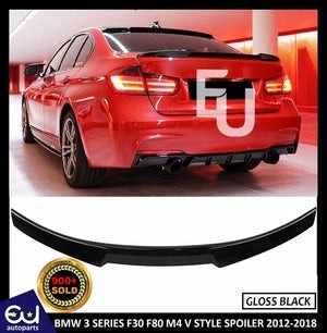 RBMW3SERIESF30F80M4VSTYLEREARTRUNKLIDBOOTSPOILER2012-2018