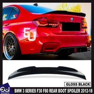 RBMW3SERIESF30F80PSMSTYLEREARBOOTWINGLIPSPOILERGLOSSBLACK12-18