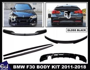 RBMW3SERIESF30MSPORTBODYKITBODYKITFRONTSPLITTERSKIRTREARDIFFUSER