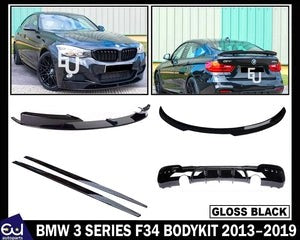RBMW3SERIESF34GRANTURISMOBODYKITFRONTSPLITTERREARDIFFUSER340i
