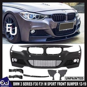 RBMW3SERIESFRONTBUMPERF30F3112-19MSPORTW/PDCFOGLIGHTWASHERHOLE