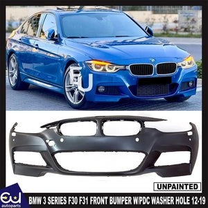 RBMW3SERIESFRONTBUMPERF30F3112-19MSPORTW/PDCWASHERHOLE5111805582