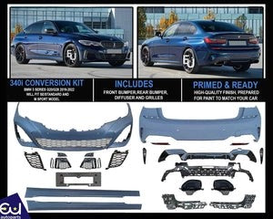 RBMW3SERIESG20/G282019-2022340iCONVERSIONBUMPERBODYKITW/PDCHOLES