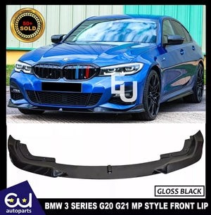 RBMW3SERIESG20G21ACSTYLEFRONTSPLITTERLIPSPOILERGLOSSBLACK2018-21