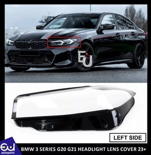 RBMW3SERIESG20G21HEADLIGHTHEADLAMPGLASSLENSCOVERLEFTSIDE2022+