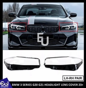 RBMW3SERIESG20G21HEADLIGHTHEADLAMPGLASSLENSCOVERLEFTRIGHTSIDE22+