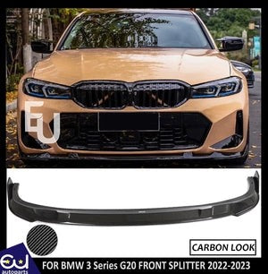 RBMW3SERIESG20G28LCI2022+MSPORTFRONTSPLITTERLIPCARBONLOOK