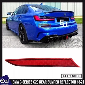 RBMW3SERIESG20SALOONMSPORTREARBUMPERLEFTPASSENGERREFLECTOR18-21