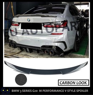 RBMW3SERIESG20VSTYLESPORTCARBONFIBREBOOTTRUNKSPOILERWINGLIP18+