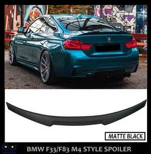 RBMW4SERIESCABRIOLETF33F83REARBOOTSPOILERM4LOOKSTYLELIPMATTEBLK