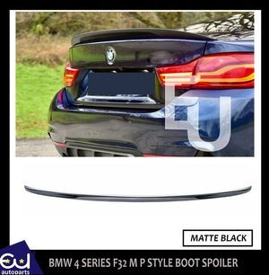 RBMW4SERIESF32REARBOOTSPOILERSTYLEOEMFORMATTEBLACK