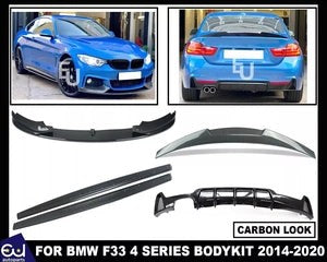 RBMW4SERIESF33CABRIOLETBODYKITBODYKITFRONTSPLITTERLIPREARDIFFUSER