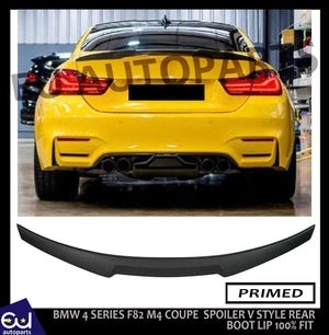 RBMW4SERIESF82M4COUPEBOOTSPOILERVSTYLEREARLIPWINGPRIMEDUNPAINT