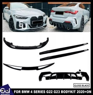 RBMW4SERIESG22G23FRONTSPLITTERSKIRTREARDIFFUSERBODYKITBODYKIT