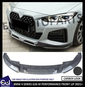 RBMW4SERIESG26GRANCOUPEFRONTSPLITTERSPOILERLIPMSPORTCARBON2021+