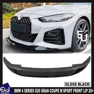 RBMW4SERIESG26GRANCOUPEMSPORTFRONTSPLITTERSPOILERLIPGLOSS2020+