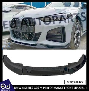 RBMW4SERIESG26MSPORTGRANCOUPE4DOORFRONTSPLITTERSPOILERLIP2021+