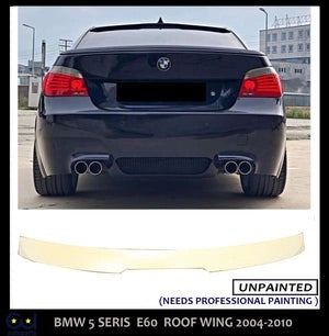 RBMW5SERIES2004-2010E60E61ACSTYLEREARROOFSPOILERWINGLIPQUALITY