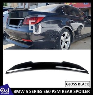 RBMW5SERIESE602003-2010PSMSTYLEREARSPOILERTRUNKWINGLIPGLOSSBLACK