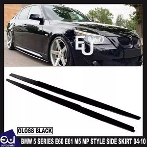 RBMW5SERIESE60E61M52004-10SIDESKIRTEXTENSIONBLADESMPSTYLEBLACK