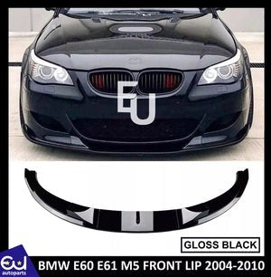 RBMW5SERIESE60E61M52004-2010FRONTSPLITTERLIPBUMPERGLOSSBLACK