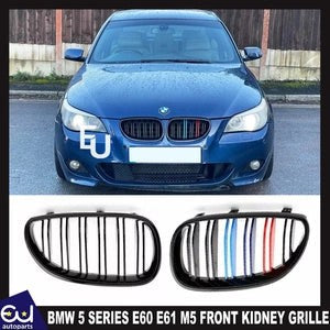 RBMW5SERIESE60E61M5FRONTKIDNEYGRILLEGRILLDUALGLOSSMCOLOR2003-10