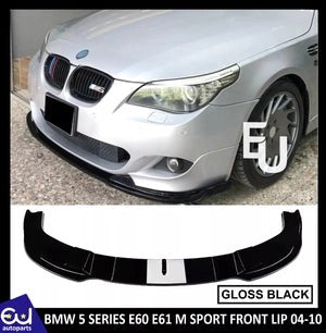 RBMW5SERIESE60E61MSPORTGLOSSBLACKFRONTSPLITTERLIP2004-2010