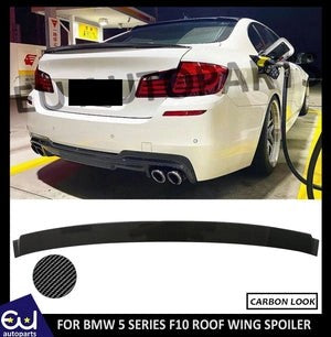 RBMW5SERIESF10ROOFSPOILERREARWINDSCREENLIPSPOILERCARBONLOOKFIT