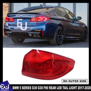 RBMW5SERIESG30F90LEDOUTERREARTAILLIGHTLAMPRIGHTDRIVERPRELCI