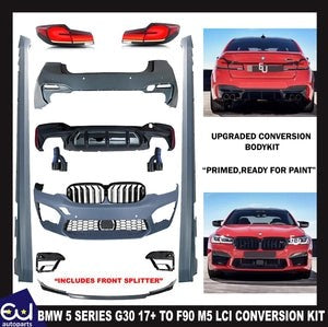 RBMW5SERIESG30F90M5LCICONVERSIONBODYKITFRONTREARBUMPERDIFFUSER