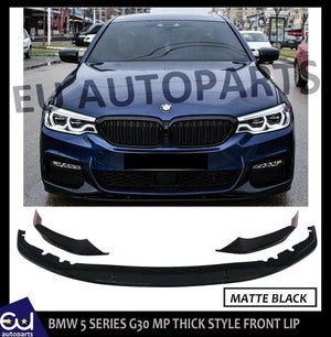 RBMW5SERIESG30FRONTSPLITTERLIPSPOILERSPORTMATTEBLK