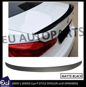 RBMW5SERIESG30G31MPSTYLEREARTRUNKBOOTSPOILERLIPMATTEBLACK