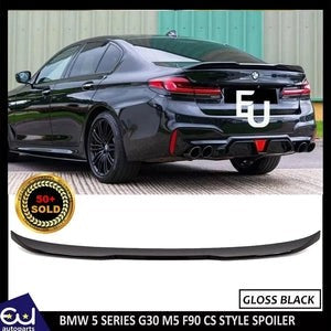 RBMW5SERIESG30M5F90REARTRUNKBOOTLIPSPOILERCSSTYLEGLOSSBLACK