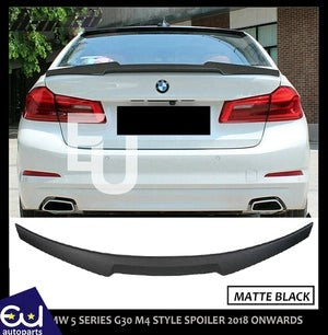 RBMW5SERIESG30MSPORTM4STYLEREARBOOTSPOILERTRUNKMATTE