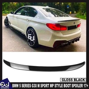 RBMW5SERIESG30MSPORTMPSTYLEREARBOOTSPOILERGLOSSYBLACK