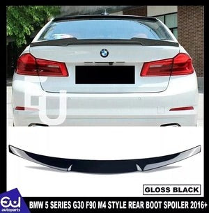 RBMW5SERIESG30REARBOOTTRUNKSPOILERVSTYLECARBONLOOK