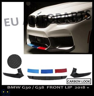 RBMW5SERIESM5G30G382018+FRONTSPLITTERLIPCARBONLOOK