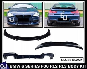 RBMW6SERIESF06F12F13BODYKITBODYKITFRONTSPLITTER&REARDIFFUSER
