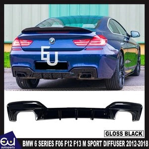 RBMW6SERIESF06F12F13M-SPORTREARDIFFUSERQUADEXHUASTGLOSS2012-2018
