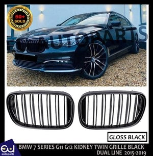 RBMW7SERIES15-19G11G12KIDNEYTWINGRILLGRILLEGLOSSBLACKDUALPRELCI