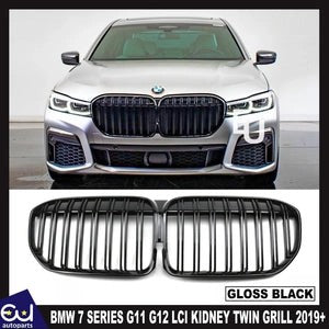 RBMW7SERIES19+G11G12LCIKIDNEYTWINGRILLGRILLEGLOSSBLACKDUALLINE