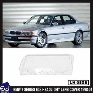 RBMW7SERIESE381998-2001LEFTPASSENGERSIDEHEADLIGHTLENSCOVER