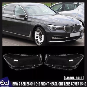 RBMW7SERIESG11G122015-2019HEADLIGHTLENSHEADLAMPCOVERLEFTRIGHTPAIR