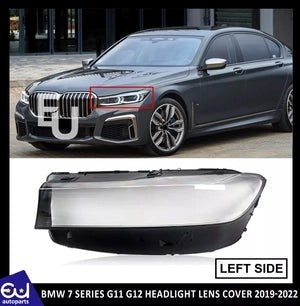 RBMW7SERIESG11G122019-2022HEADLIGHTLENSHEADLAMPCOVERCAPLEFTSIDE