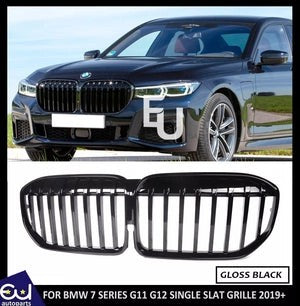 RBMW7SERIESG11G12FRONTKIDNEYGRILLGRILLEGLOSSBLACKSINGLELCI2019+